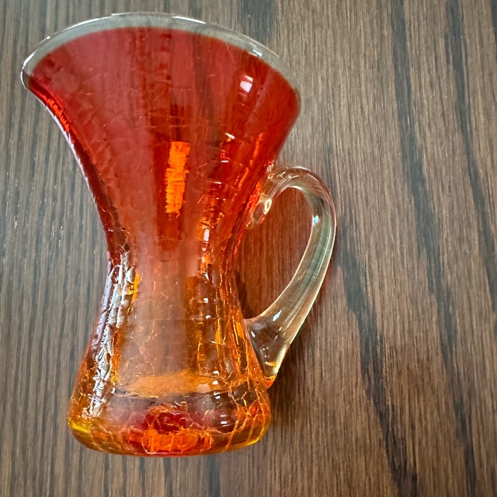 Vintage Crackle Vase